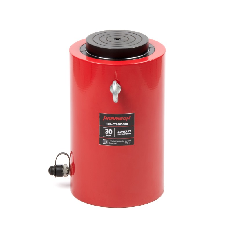 HRH-CY0203600 Гидравлический цилиндр (домкрат), многоступенчатый, однополостной 30 т, ход 600 мм, HARRISON