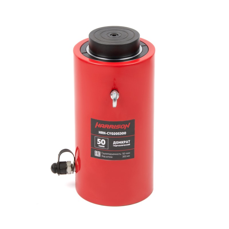 HRH-CY0205300 Гидравлический цилиндр (домкрат), многоступенчатый, однополостной 50 т, ход 300 мм, HARRISON HRH-CY0205300 Гидравлический цилиндр (домкрат), многоступенчатый, однополостной 50 т, ход 300 мм, HARRISON