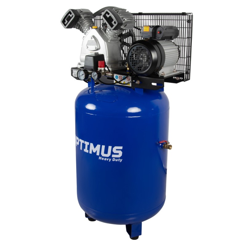 OPT-301042A Компрессор поршневой вертикальный, 420 л/мин, 2.2 КВт, ресивер 100 л, OPTIMUS OPT-301042A Компрессор поршневой вертикальный, 420 л/мин, 2.2 КВт, ресивер 100 л, OPTIMUS