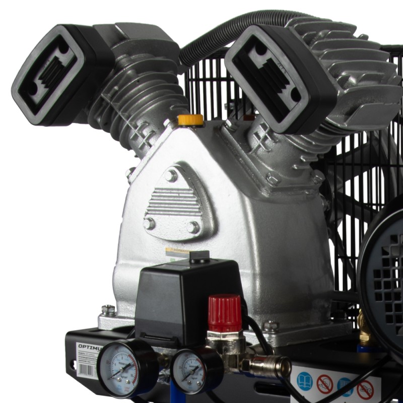 OPT-301042A Компрессор поршневой вертикальный, 420 л/мин, 2.2 КВт, ресивер 100 л, OPTIMUS OPT-301042A Компрессор поршневой вертикальный, 420 л/мин, 2.2 КВт, ресивер 100 л, OPTIMUS