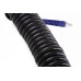 WDK-65815 Шланг пневматический спиральный с БРС, 15 м, 10х14 мм, WiederKraft