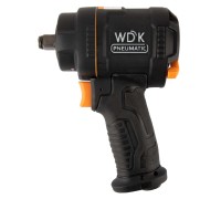WDK-20425S Гайковерт пневматический ударный, композитный корпус, привод 1/2", 1200 Нм