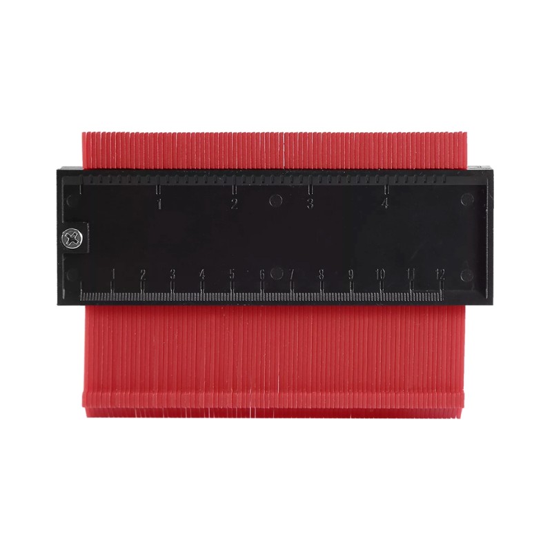 WDK-65420 Профильная кузовная линейка с фиксатором, 125 мм, WiederKraft WDK-65420 Профильная кузовная линейка с фиксатором, 125 мм, WiederKraft