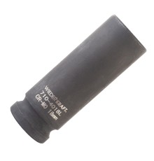 WDK-710-4018L Головка торцевая ударная глубокая 1/2", 6 граней, 18 мм