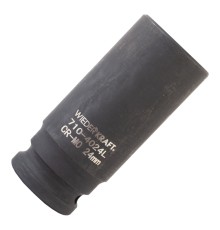 WDK-710-4024L Головка торцевая ударная глубокая 1/2", 6 граней, 24 мм