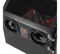 WDK-83110D Камера пескоструйная 110 л, в комплекте с абразивом