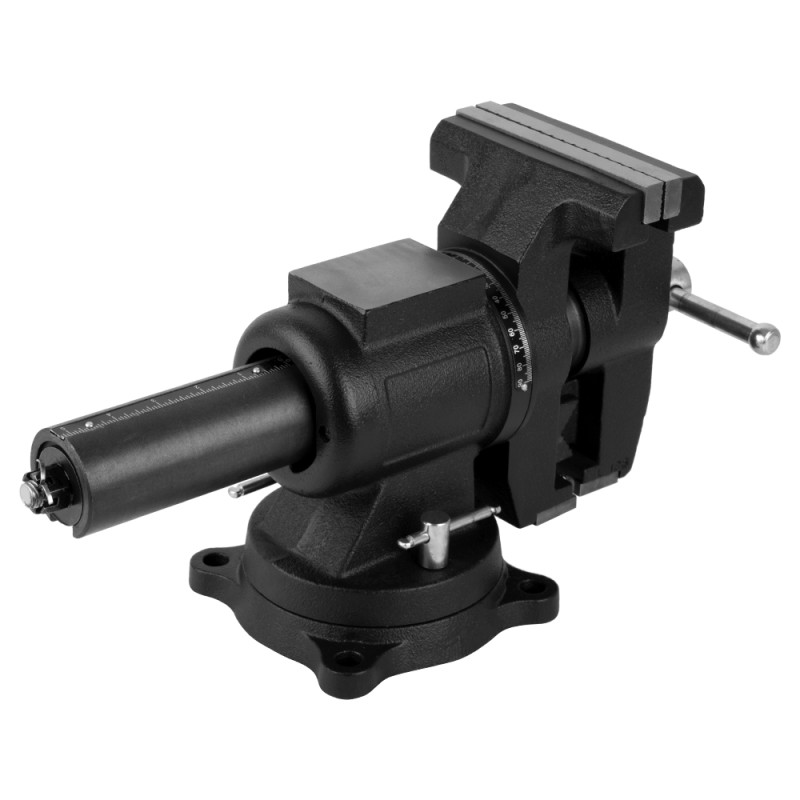 WDK-BV150D Профессиональные слесарные тиски 150 мм, регулировка в двух плоскостях 360 градусов WDK-BV150D Профессиональные слесарные тиски 150 мм, регулировка в двух плоскостях 360 градусов
