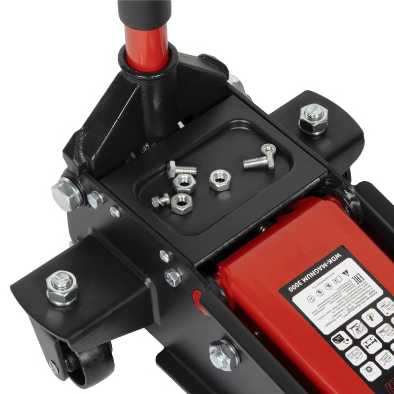 WDK-Magnum 3000 Домкрат подкатной, г/п 3 т, 120-460 мм, WiederKraft WDK-Magnum 3000 Домкрат подкатной, г/п 3 т, 120-460 мм, WiederKraft