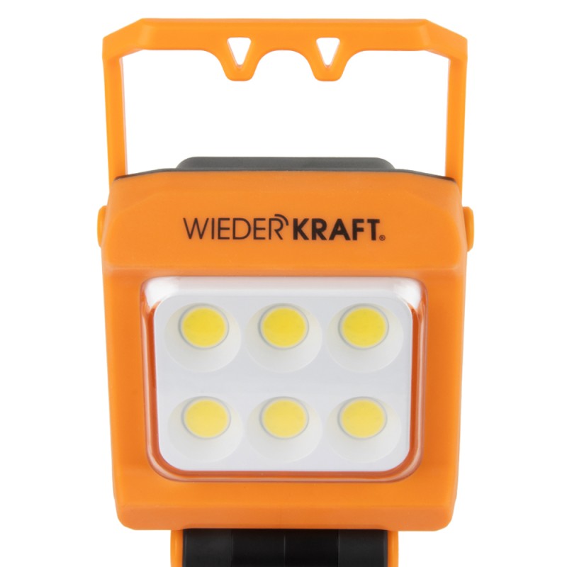 WDK-RS2100 Фонарь-прожектор трансформер переносной светодиодный, 2100 Лм, 4400 мАч, WiederKraft