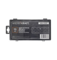 WDK-214053 Набор фитингов для пресс-масленок, металлический ниппель, 110 шт