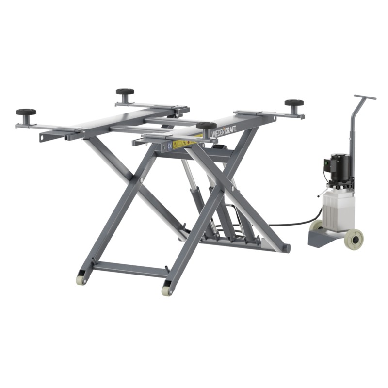 WDK-503 Ножничный мобильный подъемник, г/п 2700 кг, 220В / 2.2 кВт, WiederKraft