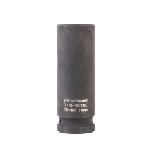 WDK-710-4019L Головка торцевая ударная глубокая 1/2", 6 граней, 19 мм