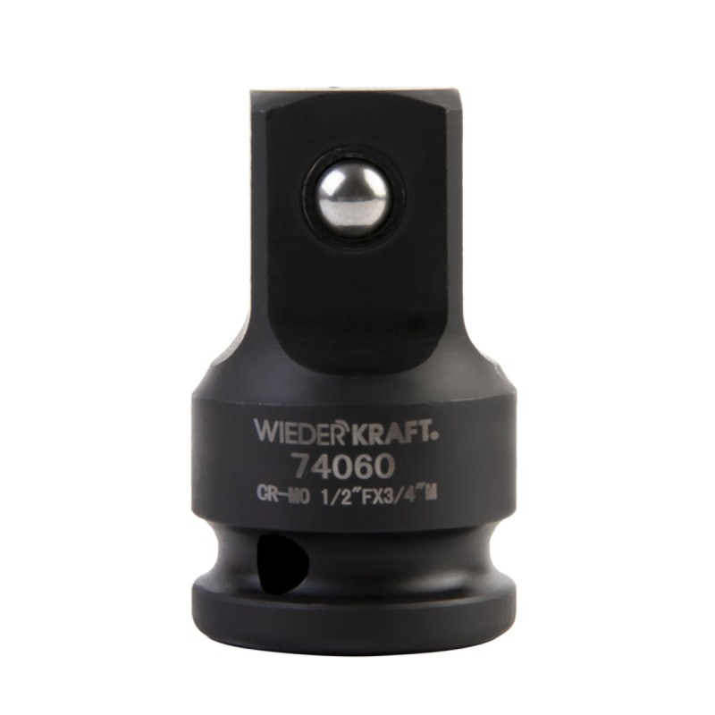 WDK-74060 Переходник ударный F1/2"- M3/4", WiederKraft