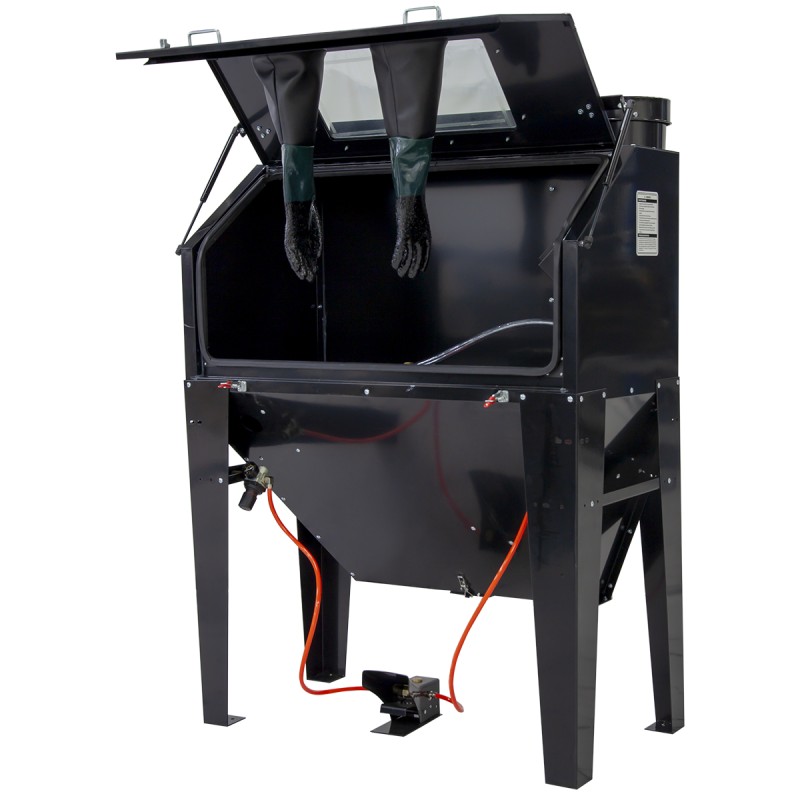 WDK-83421 Пескоструйная камера, 420 л, WiederKraft WDK-83421 Пескоструйная камера, 420 л, WiederKraft