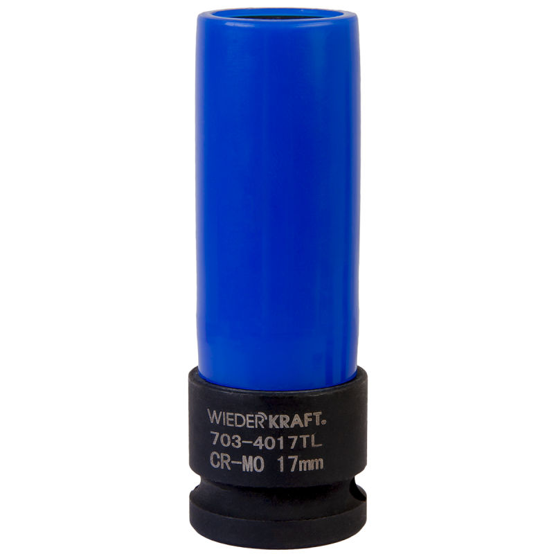 WDK-703-4017L Головка торцевая ударная тонкостенная 1/2", 6 граней, 17 мм, WiederKraft WDK-703-4017L Головка торцевая ударная тонкостенная 1/2", 6 граней, 17 мм, WiederKraft