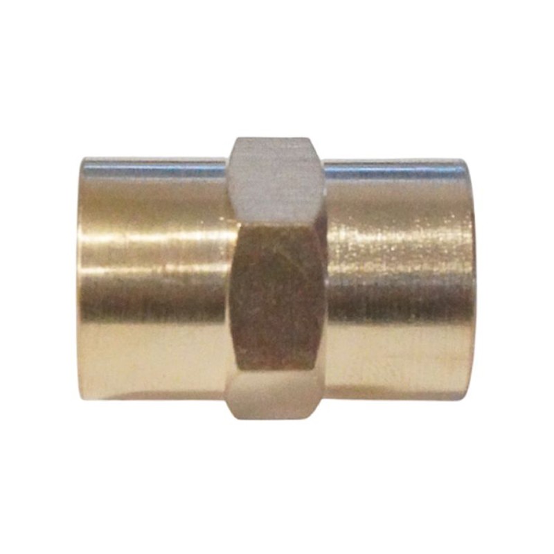 WDK-214FB Адаптер, резьба 1/4"-1/4" PT, F-F (внутренний), латунь WDK-214FB Адаптер, резьба 1/4"-1/4" PT, F-F (внутренний), латунь