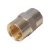 WDK-214FB Адаптер, резьба 1/4"-1/4" PT, F-F (внутренний), латунь