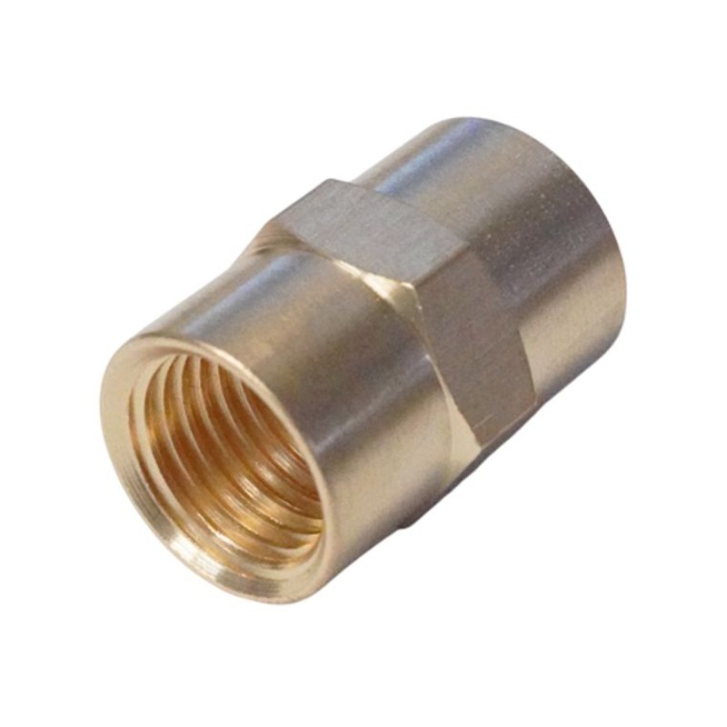 WDK-214FB Адаптер, резьба 1/4"-1/4" PT, F-F (внутренний), латунь WDK-214FB Адаптер, резьба 1/4"-1/4" PT, F-F (внутренний), латунь