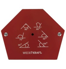 WDK-65275 Сварочный магнит, угл 30, 45,60, 70,90, 135, усилие 75Lbs