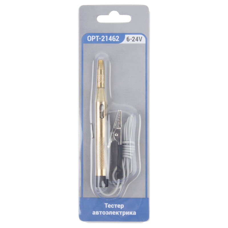 OPT-21462 Тестер напряжения автомобильный 6-24 В, OPTIMUS