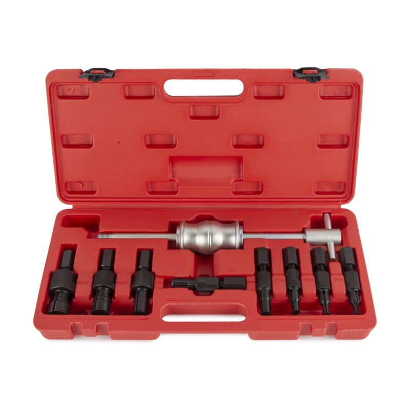 WDK-214990 Съемник подшипников цанговый набор, 9 предметов, WiederKraft WDK-214990 Съемник подшипников цанговый набор, 9 предметов, WiederKraft
