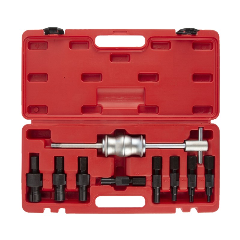 WDK-214990 Съемник подшипников цанговый набор, 9 предметов, WiederKraft WDK-214990 Съемник подшипников цанговый набор, 9 предметов, WiederKraft