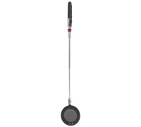 WDK-65452 Смотровое круглое зеркало на телескопической рукоятке с подсветкой, 280-265 мм