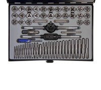 WDK-DT3060 Набор метчиков и плашек М3-М12, 4-40 - 1/8NPT27, 60 предметов, метрическая и дюймовая резьба