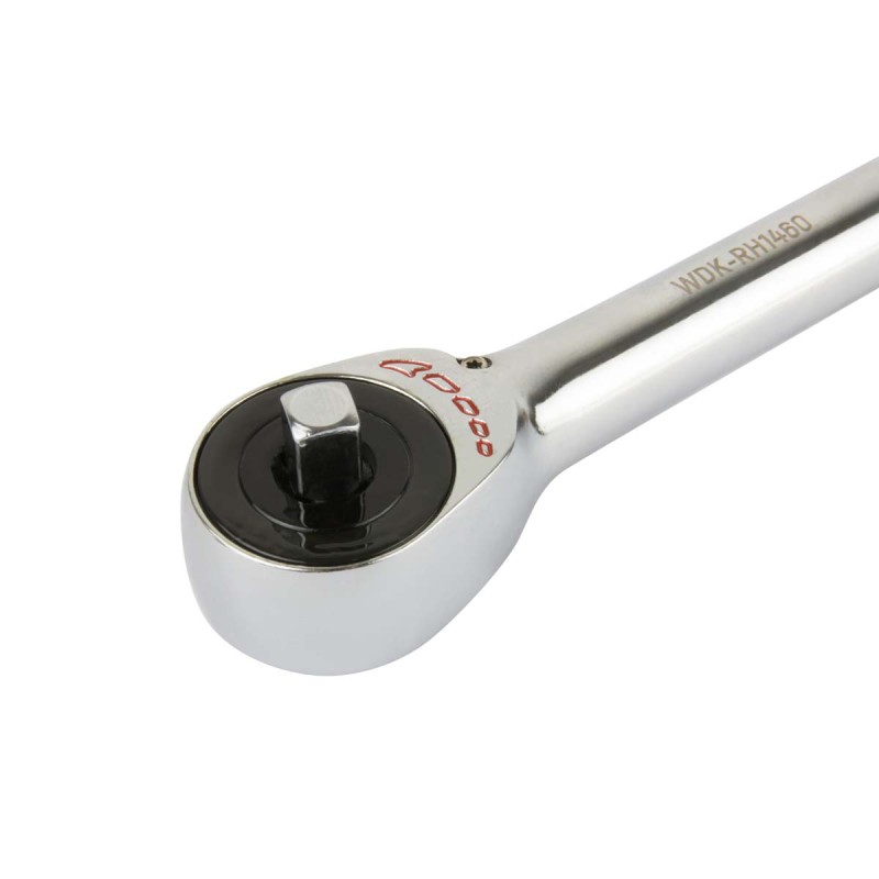 WDK-RH1460 1/4" Ротационная трещотка со сквозным приводом, 60 зубьев, WiederKraft