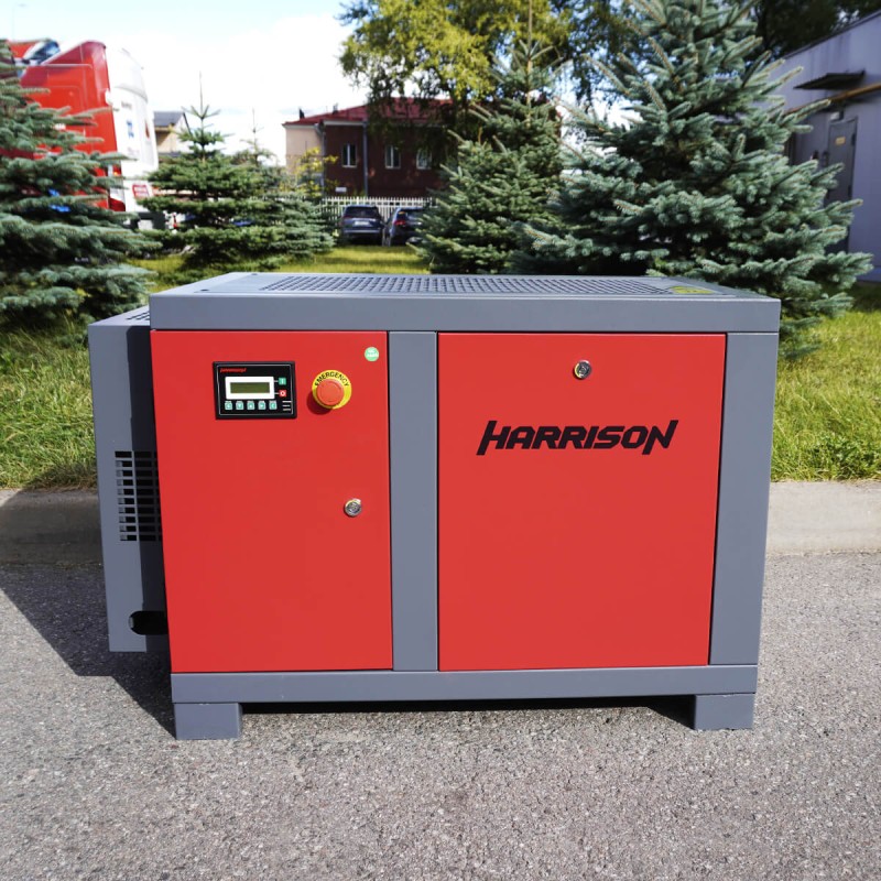 HRS-94550 Винтовой компрессор с ременным приводом Harrison: 550 л/мин, 8 бар, 4 кВт, HARRISON