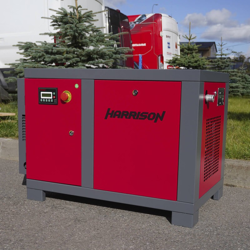 HRS-94550 Винтовой компрессор с ременным приводом Harrison: 550 л/мин, 8 бар, 4 кВт, HARRISON
