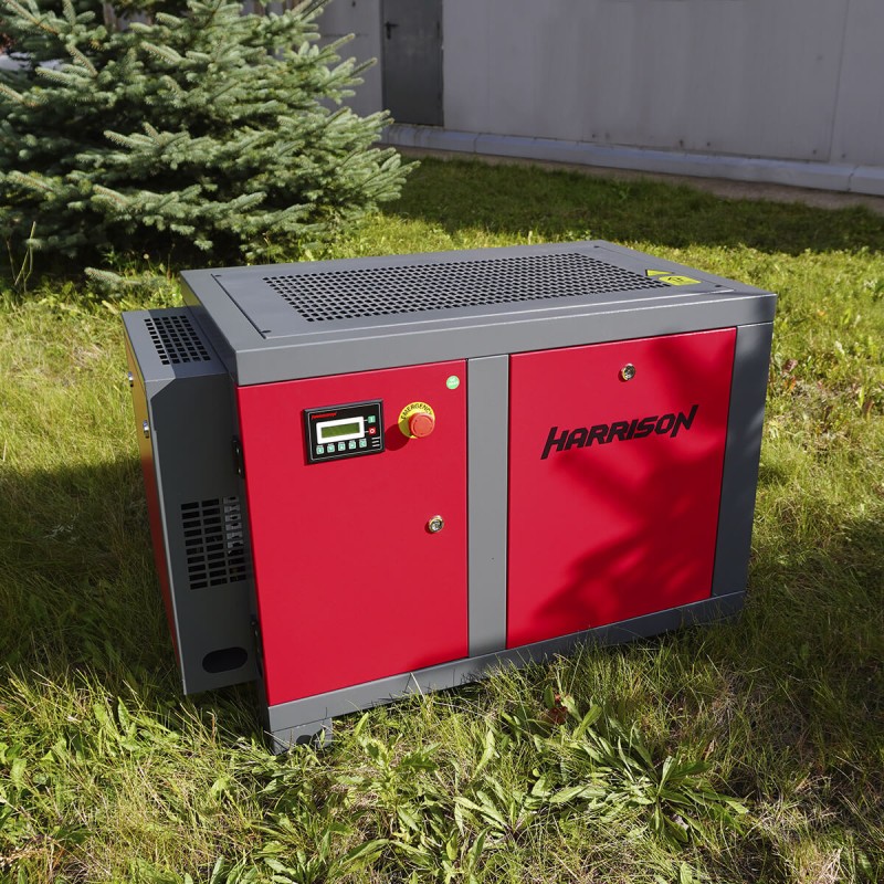 HRS-94550 Винтовой компрессор с ременным приводом Harrison: 550 л/мин, 8 бар, 4 кВт, HARRISON