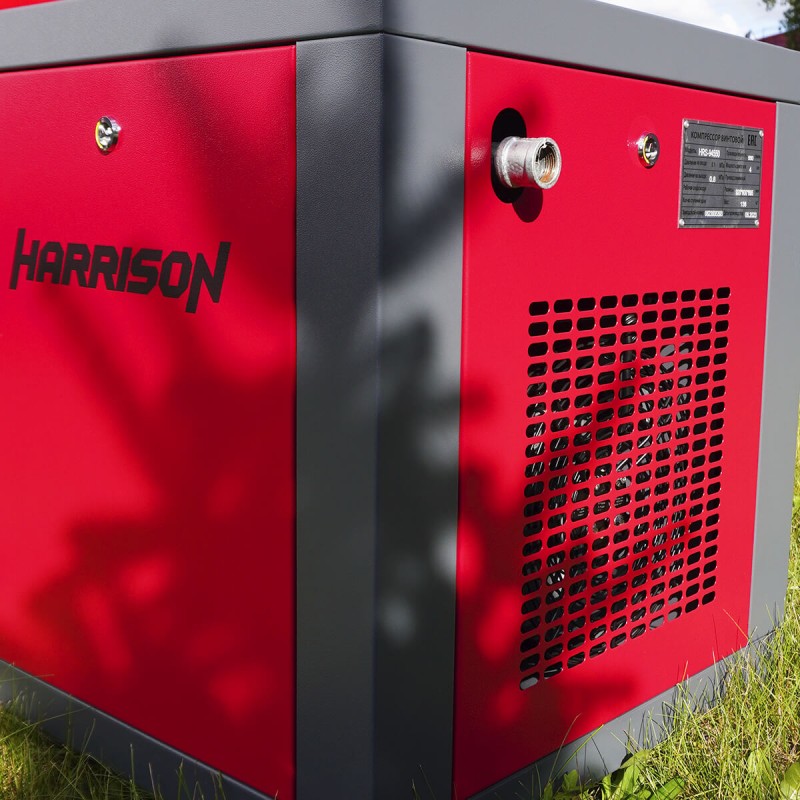 HRS-94550 Винтовой компрессор с ременным приводом Harrison: 550 л/мин, 8 бар, 4 кВт, HARRISON