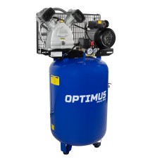 OPT-301542A Компрессор поршневой вертикальный, ресивер 150 л, 420 л/мин, 2.2 КВт