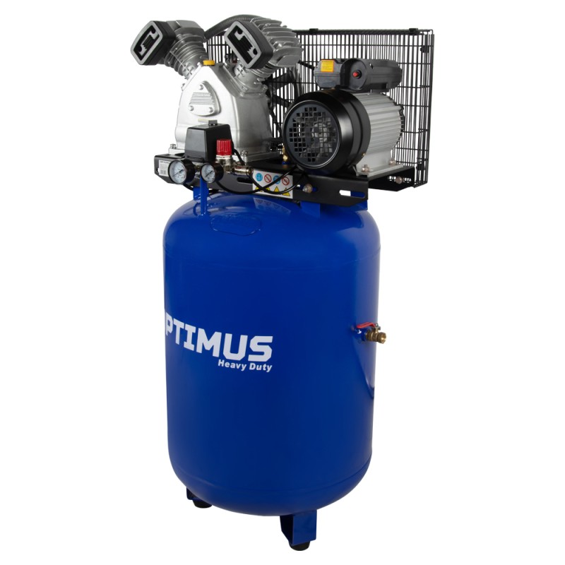 OPT-301542A Компрессор поршневой вертикальный, ресивер 150 л, 420 л/мин, 2.2 КВт, OPTIMUS OPT-301542A Компрессор поршневой вертикальный, ресивер 150 л, 420 л/мин, 2.2 КВт, OPTIMUS