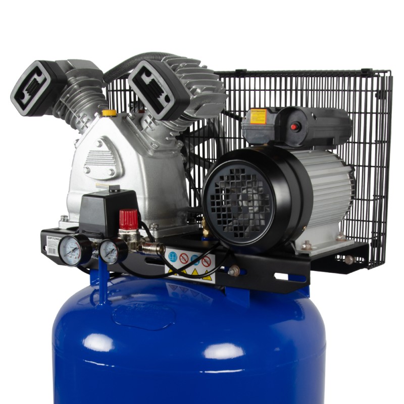 OPT-301542A Компрессор поршневой вертикальный, ресивер 150 л, 420 л/мин, 2.2 КВт, OPTIMUS OPT-301542A Компрессор поршневой вертикальный, ресивер 150 л, 420 л/мин, 2.2 КВт, OPTIMUS