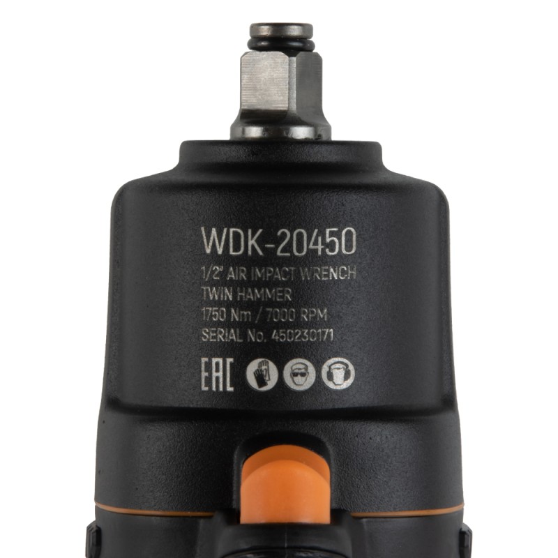 Пневматический ударный гайковерт 1/2" WDK-20450