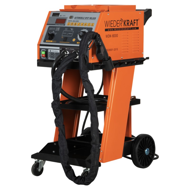 WDK-6000 Многофункциональный споттер, 220В, 11кВА, 50А, сварочный ток 4400А, WiederKraft WDK-6000 Многофункциональный споттер, 220В, 11кВА, 50А, сварочный ток 4400А, WiederKraft