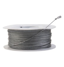 WDK-65306 Струна для снятия стекол автомобиля витая, катушка 100 м