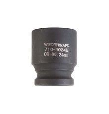 WDK-710-4024 Головка торцевая ударная 1/2", 6 граней, 24 мм