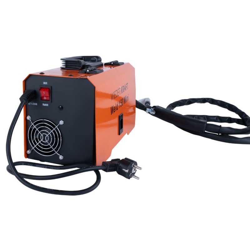 Weld 150 Mini Сварочный аппарат, MIG/MAG 150А, 220В, WiederKraft