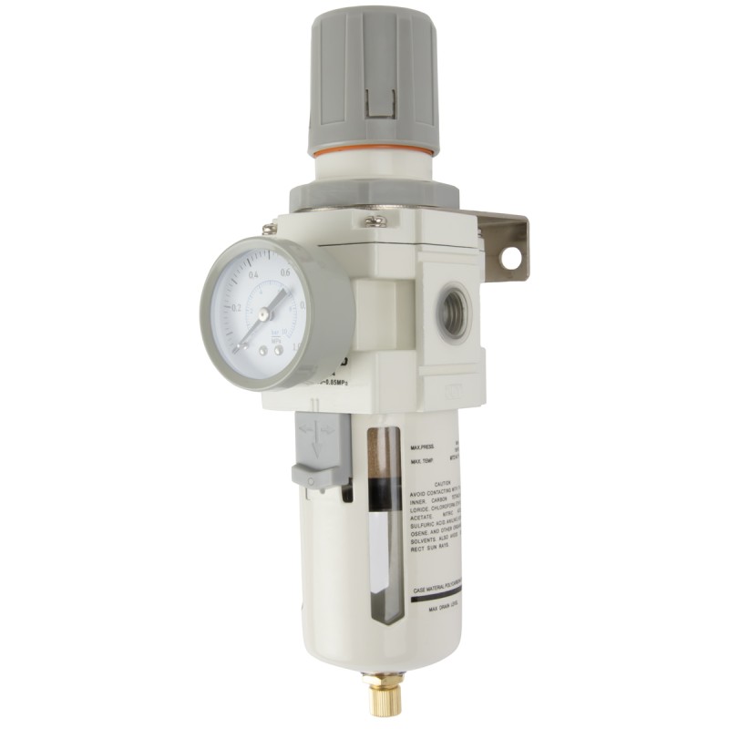 AW4000-04 Фильтр-масловлагоотделитель с манометром и регулятором давления 1/2", OPTIMUS AW4000-04 Фильтр-масловлагоотделитель с манометром и регулятором давления 1/2", OPTIMUS