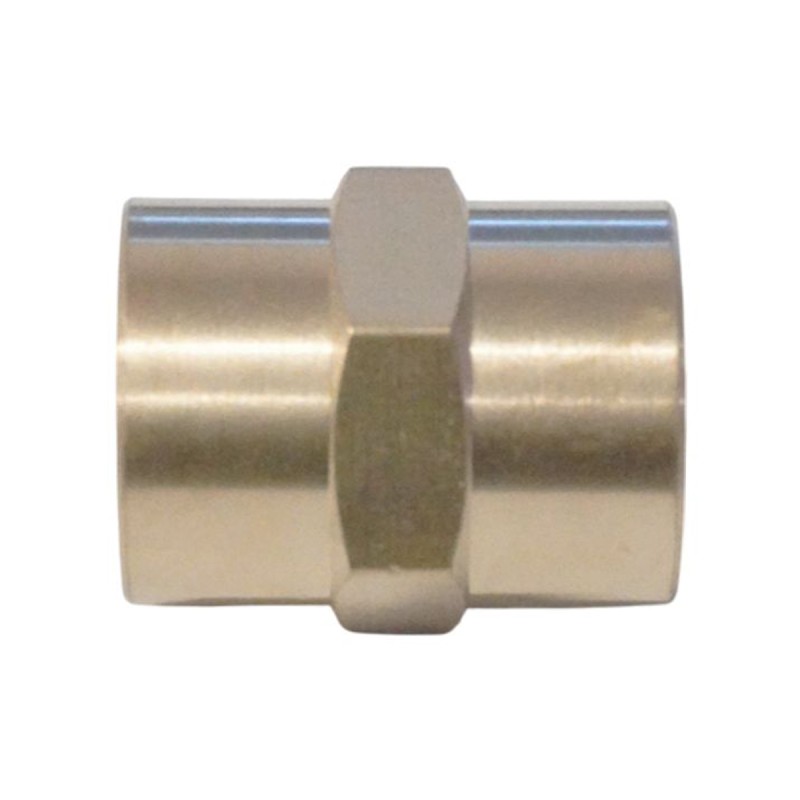 WDK-238FB Адаптер, резьба 3/8"-3/8" PT, F-F (внутренний), латунь WDK-238FB Адаптер, резьба 3/8"-3/8" PT, F-F (внутренний), латунь
