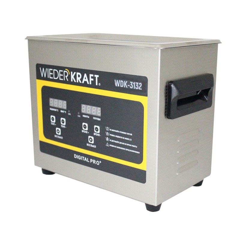 WDK-3132 Ультразвуковая мойка с подогревом, 3.2 л, WiederKraft WDK-3132 Ультразвуковая мойка с подогревом, 3.2 л, WiederKraft