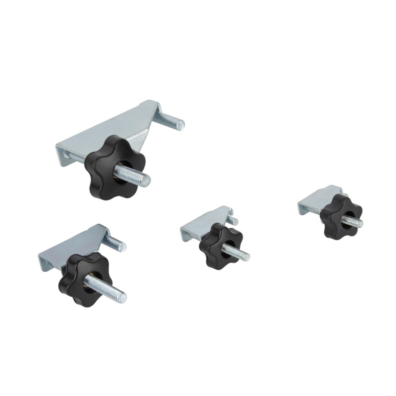 WDK-214303A Набор зажимов для шлангов, WiederKraft WDK-214303A Набор зажимов для шлангов, WiederKraft
