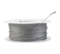 WDK-65406 Струна для снятия стекол автомобиля квадратного сечения, катушка 100 м