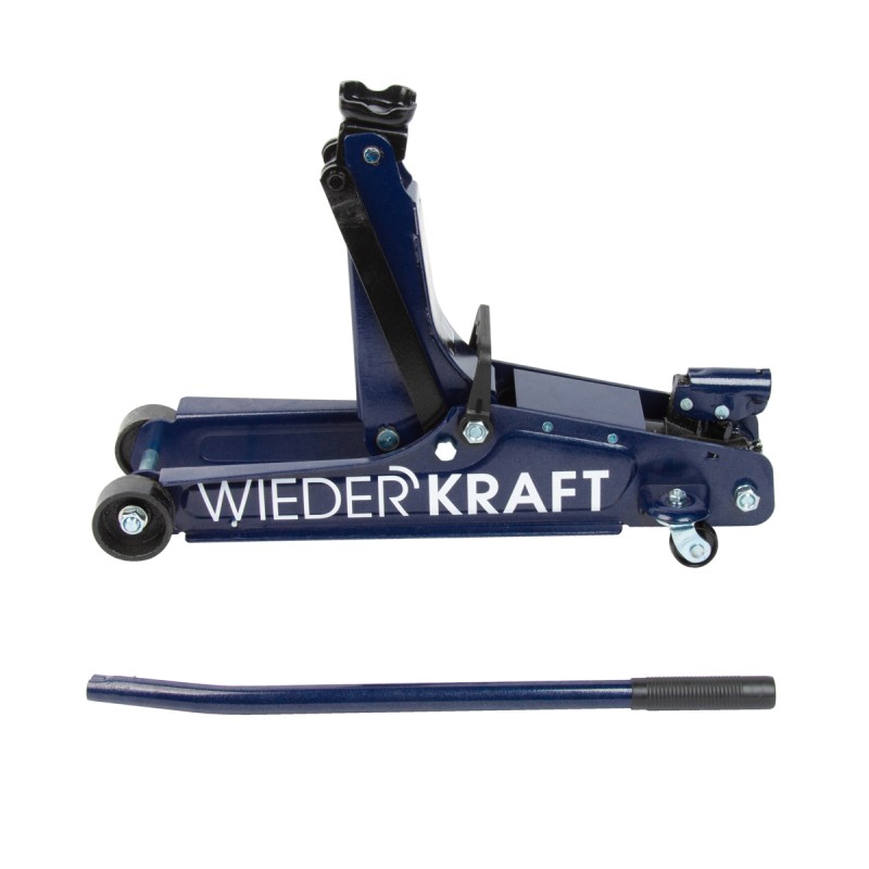 WDK-82013 Домкрат подкатной гидравлический, г/п 3 т, WiederKraft