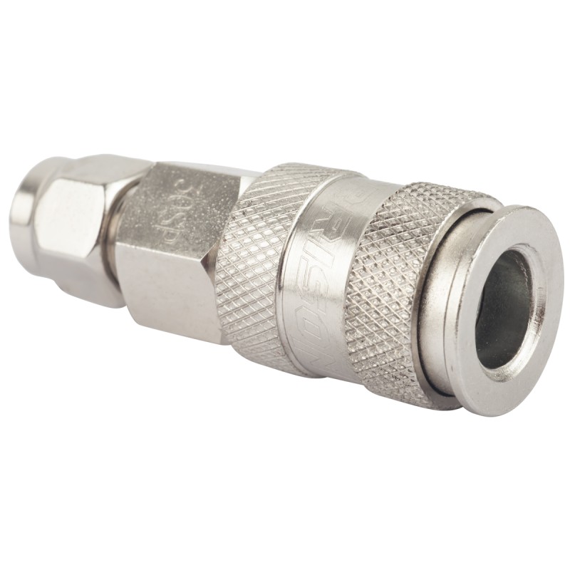 HRS-30SPA Harrison Пневматическое быстроразъёмное соединение с обжимным креплением PU шланга ? 6.5х1, HARRISON