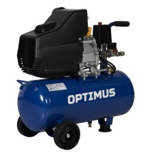 OPT-302430 Компрессор поршневой, 300 л/мин, 2.2 КВт, 220 В, ресивер 24 л