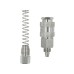 OPT-720SPS Соединение быстросъемное пневматическое с пружинкой, резьба 1/4", OPTIMUS